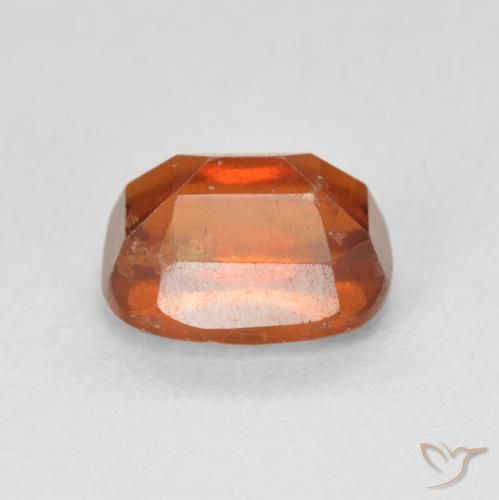 granada hessonita laranja avermelhado Natural 2.43ct, Almofada, VS