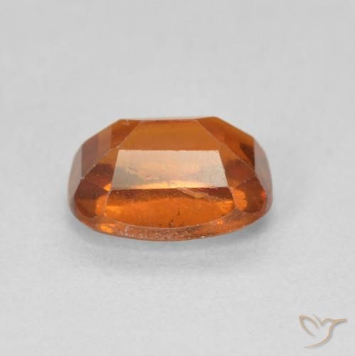 granada hessonita fogo laranja Natural 2.03ct, Almofada, VS