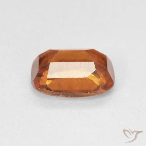 granada hessonita Laranja Profundo Natural 1.81ct, Almofada, VS