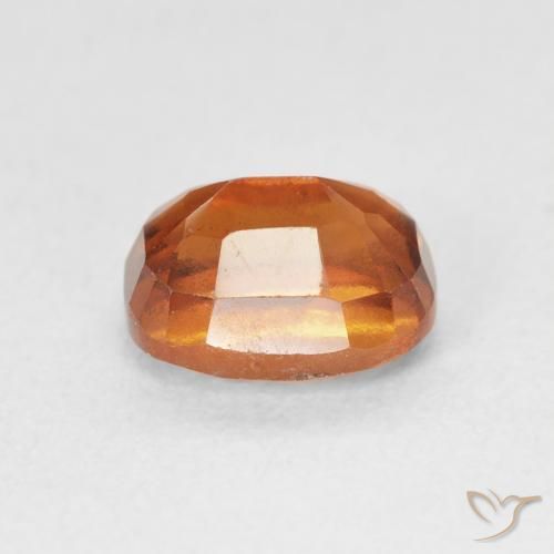 granada hessonita âmbar laranja Natural 2.18ct, Almofada, VVS-VS
