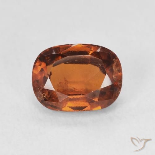 1.88ct Natural Laranja Profundo granada hessonita, Almofada, VS