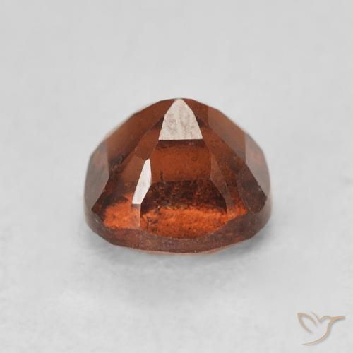 granada hessonita laranja avermelhado Natural 0.99ct, Almofada, VS