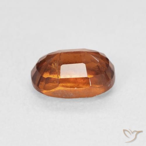 granada hessonita Medium Dark-Orange Natural 1.24ct, Almofada, VS-SI