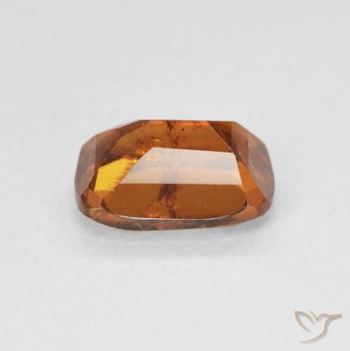 granada hessonita Laranja Profundo Natural 2.28ct, Almofada, VS-SI