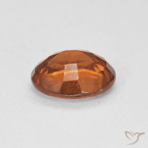 granada hessonita Medium Dark-Orange Natural 1.77ct, oval, VS
