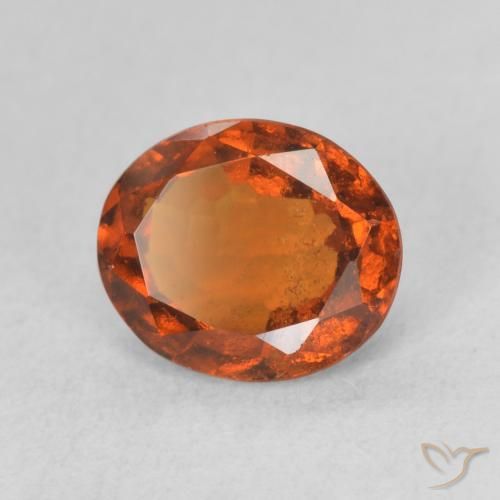 granada hessonita Laranja Médio Natural 1.82ct, oval, VS-SI