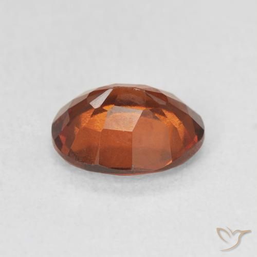granada hessonita Laranja escuro Natural 1.81ct, oval, VS