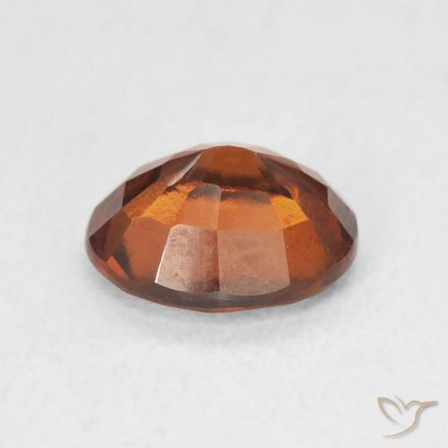 granada hessonita Medium Dark-Orange Natural 2.14ct, oval, VS