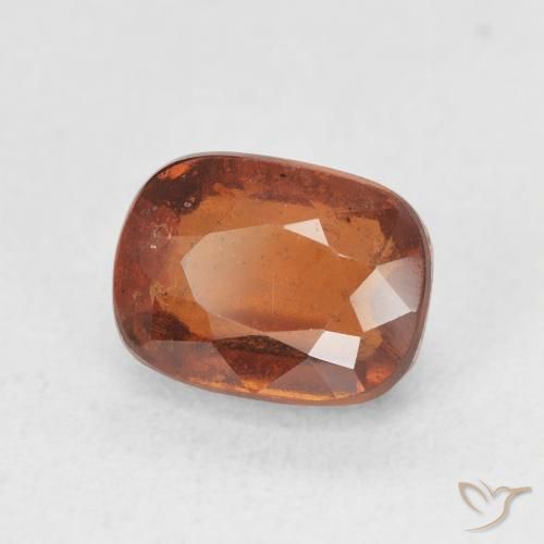 granada hessonita âmbar laranja Natural 2.51ct, Almofada, VS