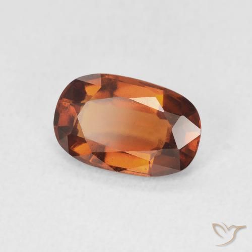 granada hessonita âmbar laranja Natural 2.11ct, Almofada, VVS-VS