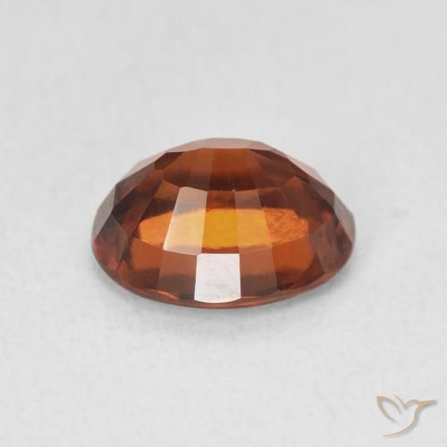 granada hessonita Laranja Profundo Natural 2.52ct, oval, VVS-VS