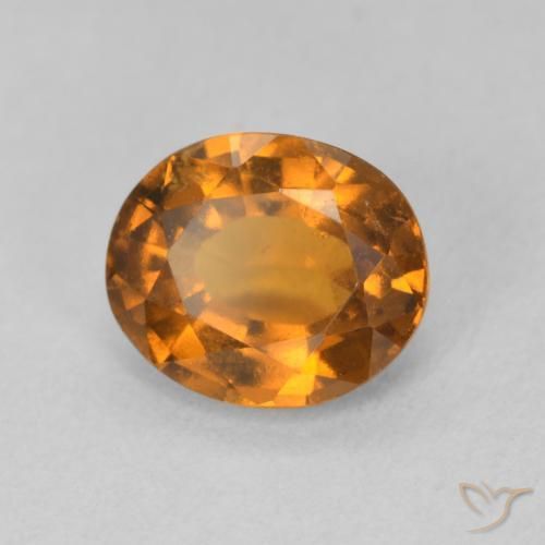granada hessonita Laranja Médio Natural 1.69ct, oval, VS-SI