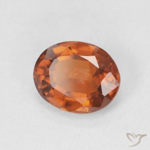 granada hessonita Laranja Profundo Natural 1.71ct, oval, VS-SI