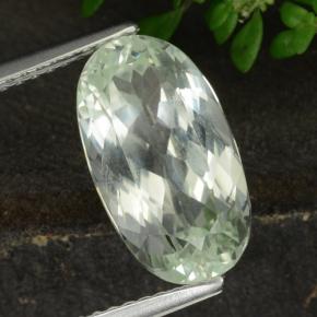 Hidenita Verde Mar Claro Natural 5.23ct, Corte Oval, VVS-VS