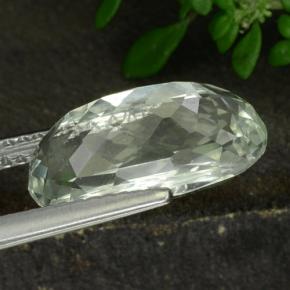 Hidenita Verde Mar Claro Natural 5.23ct, Corte Oval, VVS-VS