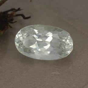 Hiddenita verde natural 5,18ct, corte oval, VVS-VS