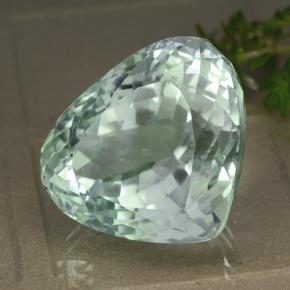 Hidenita Luz verde Natural 53.16ct, Formato de pêra, VS
