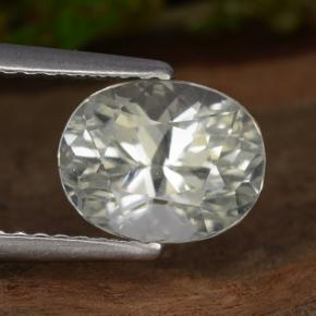 Hiddenita verde natural 2,60ct, corte oval, VVS-VS