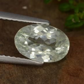 Hiddenita verde natural 2,36ct, corte oval, VVS-VS