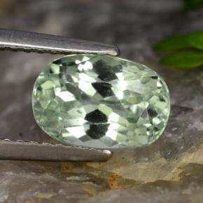 Hidenita Luz verde Natural 2.31ct, Corte Oval, VS