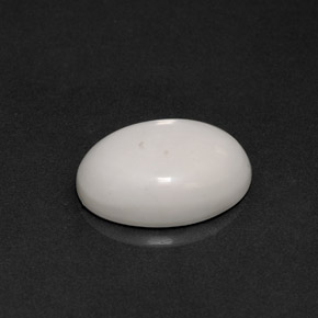 Howlita branco natural 8,21ct, corte oval, opaco