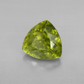 Idocrásio Verde oliva Natural 3.12ct, Trilhão, SI-I1