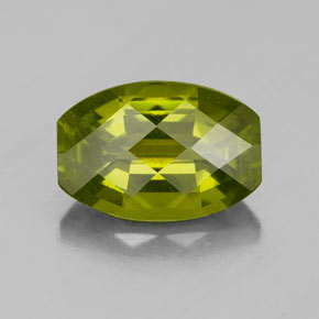 Idocrásio Verde oliva Natural 2.10ct, Forma extravagante, VS