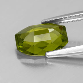 Idocrásio Verde oliva Natural 2.10ct, Forma extravagante, VS