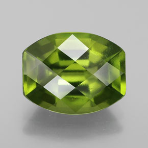 Idocrásio Verde oliva Natural 3.08ct, Forma extravagante, VS
