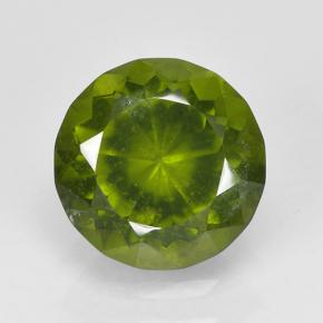 Idocrásio Verde floresta Natural 1.58ct, Corte Redondo, VS