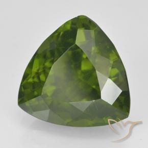 Idocrásio Algas Verdes Natural 5.45ct, Trilhão, VS