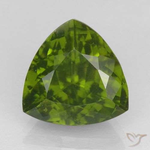 Idocrásio Verde médio Natural 5.16ct, Trilhão, VS
