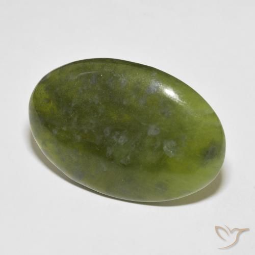 Idocrásio Terra Verde Natural 35.26ct, oval, Opaco