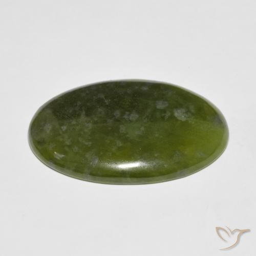 Idocrásio Terra Verde Natural 35.26ct, oval, Opaco
