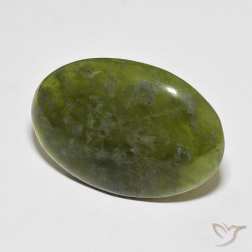 Idocrásio Terra Verde Natural 39.68ct, oval, Opaco