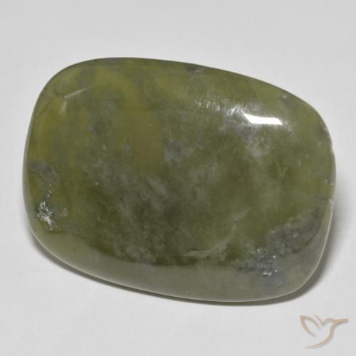 Idocrásio verde quente Natural 41.69ct, Almofada, Opaco