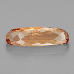 Topázio Imperial Laranja Médio Natural 7.13ct, Almofada, VVS-VS