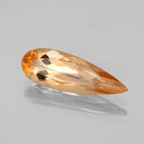 Topázio Imperial Laranja Médio Natural 2.25ct, Formato de pêra, VS
