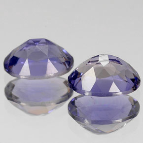 Pedras preciosas de Iolita Violeta Azul natural de  ct, Corte Oval, VS