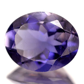 Iolita azul natural 1,95ct, corte oval, VS-SI