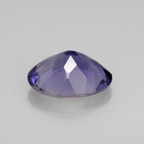 Iolita azul natural 1,39ct, corte oval, VS