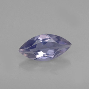 Iolita violeta natural 0,44ct, marquise, VS-SI