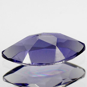 Iolita azul natural 0,43ct, marquise, VS