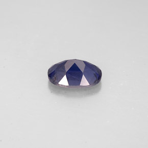 Iolita azul natural 0,67ct, corte oval, VS