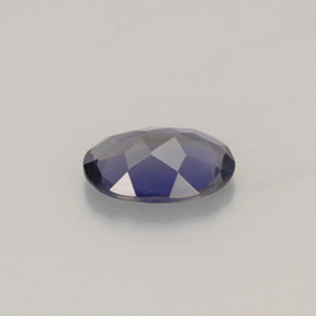 Iolita violeta natural 0,56ct, corte oval, VS
