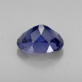 Iolita azul natural 1,23ct, corte oval, VS-SI