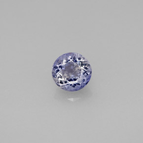 Iolita Violeta Azul Natural 0.52ct, Corte Redondo, VS