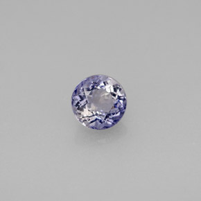 Iolita Violeta Azul Natural 0.52ct, Corte Redondo, VS