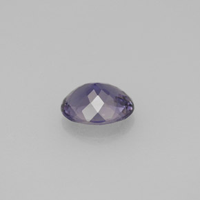 Iolita azul natural 0,73ct, corte oval, VVS-VS