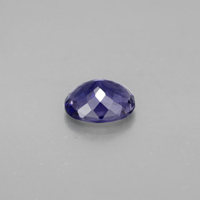 Iolita Violeta Azul Natural 0.47ct, Corte Oval, VVS